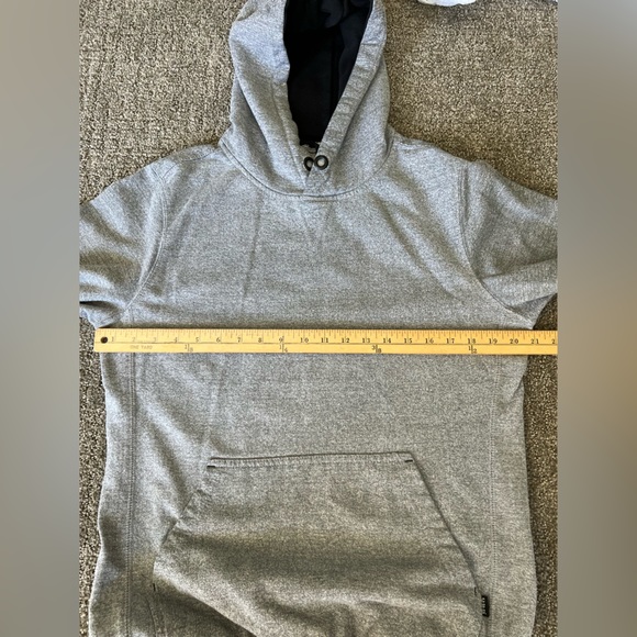CSG Men‘s Gray & Lined Hoodie Sweatshirt Medium - Picture 8 of 8